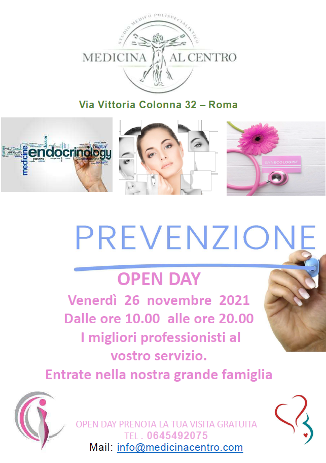 openday 26 novembre 21